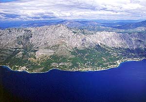 Zivogosce - panoramic photo